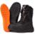 BOTA MILITAR ACERO COURO TITANIUM - Preto