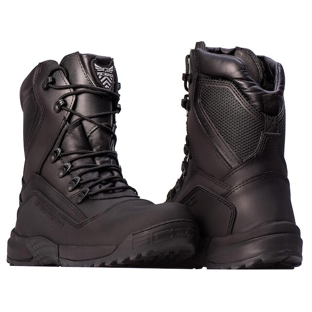 BOTA MILITAR ACERO COURO TITANIUM