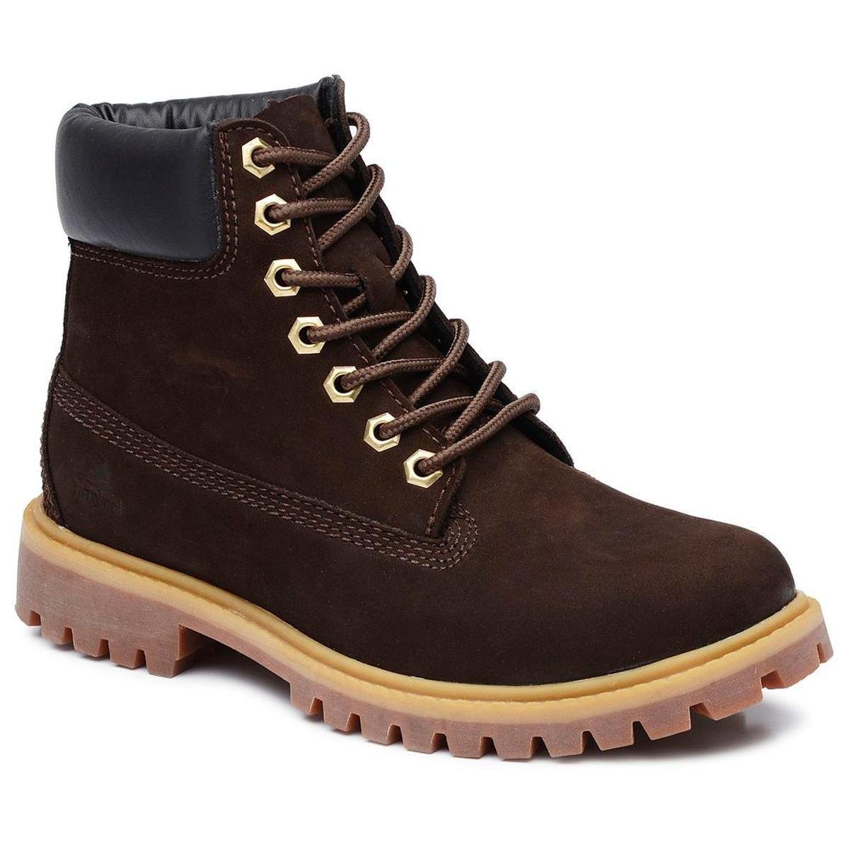 Bota Militar Macboot Cano Alto Lauryn Feminina Menor preço em Bota Militar Macboot Cano Alto Lauryn Feminina