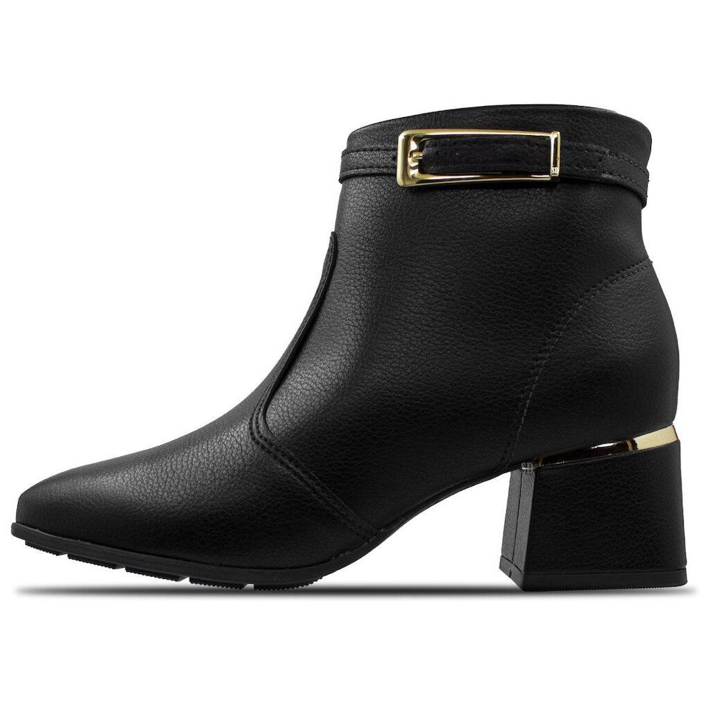 Bota Modare Cano Curto Feminina Salto Bloco Casual