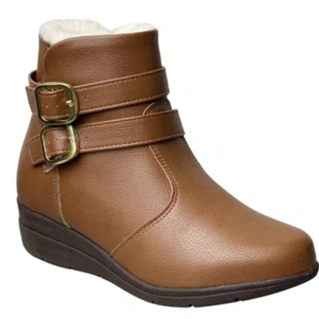 Bota Modare Caramelo Branco Off Feminino Original 7085.206