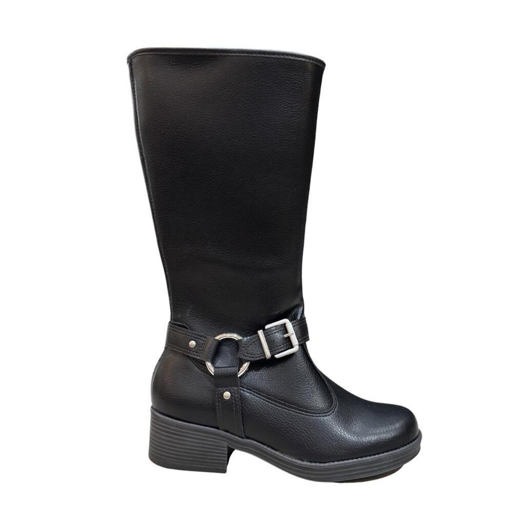 Bota Moleca 5354.202 Cano Alto Salto Baixo 4cm Confortável