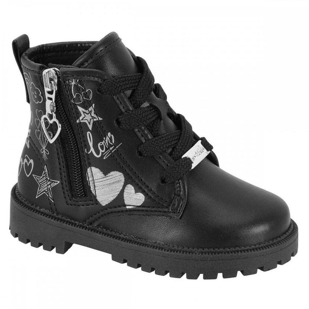 Bota Molekinha 2126.534 Coturno Menina Infantil