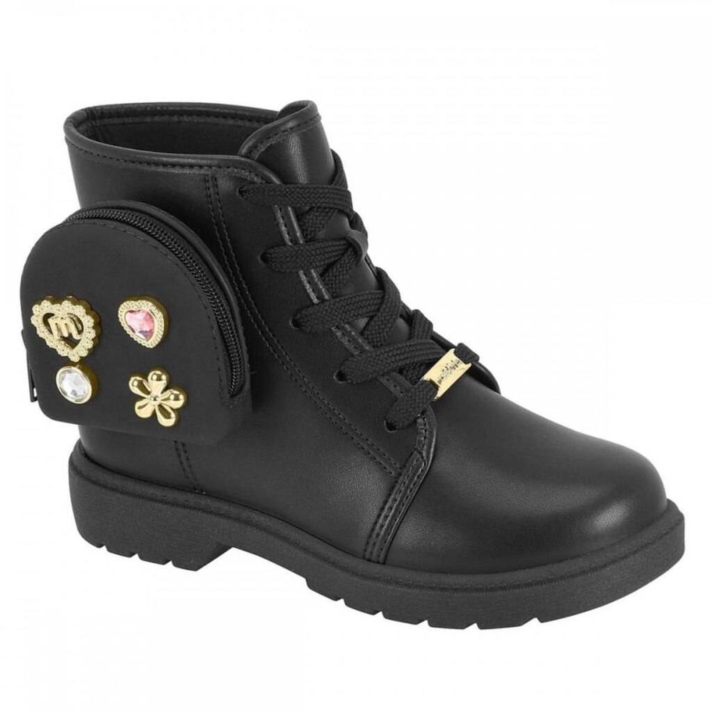 Bota Molekinha 2164.144 Coturno Menina Infantil