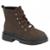 Bota Molekinha 2182.100.31230 Coturno Camurça Infantil - Marrom