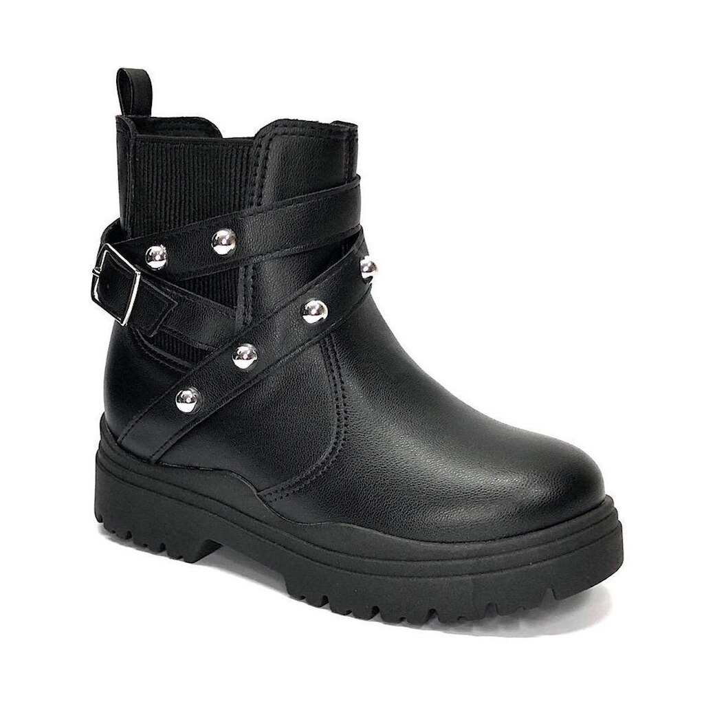 Bota Molekinha Coturno Infantil 2179.202 Preto