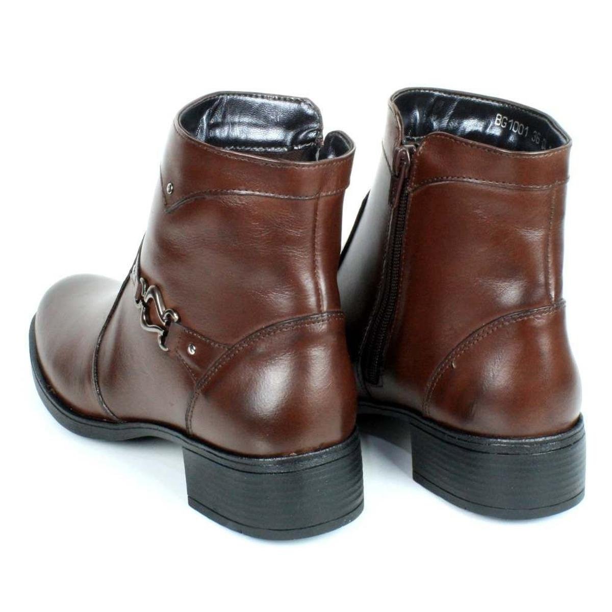 botas cano curto montaria
