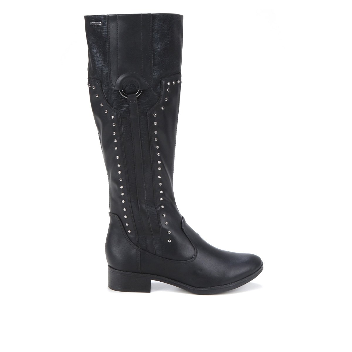 Bota Montaria Dakota Tachas Feminina - Preto Menor preço em Bota Montaria Dakota Tachas Feminina - Preto