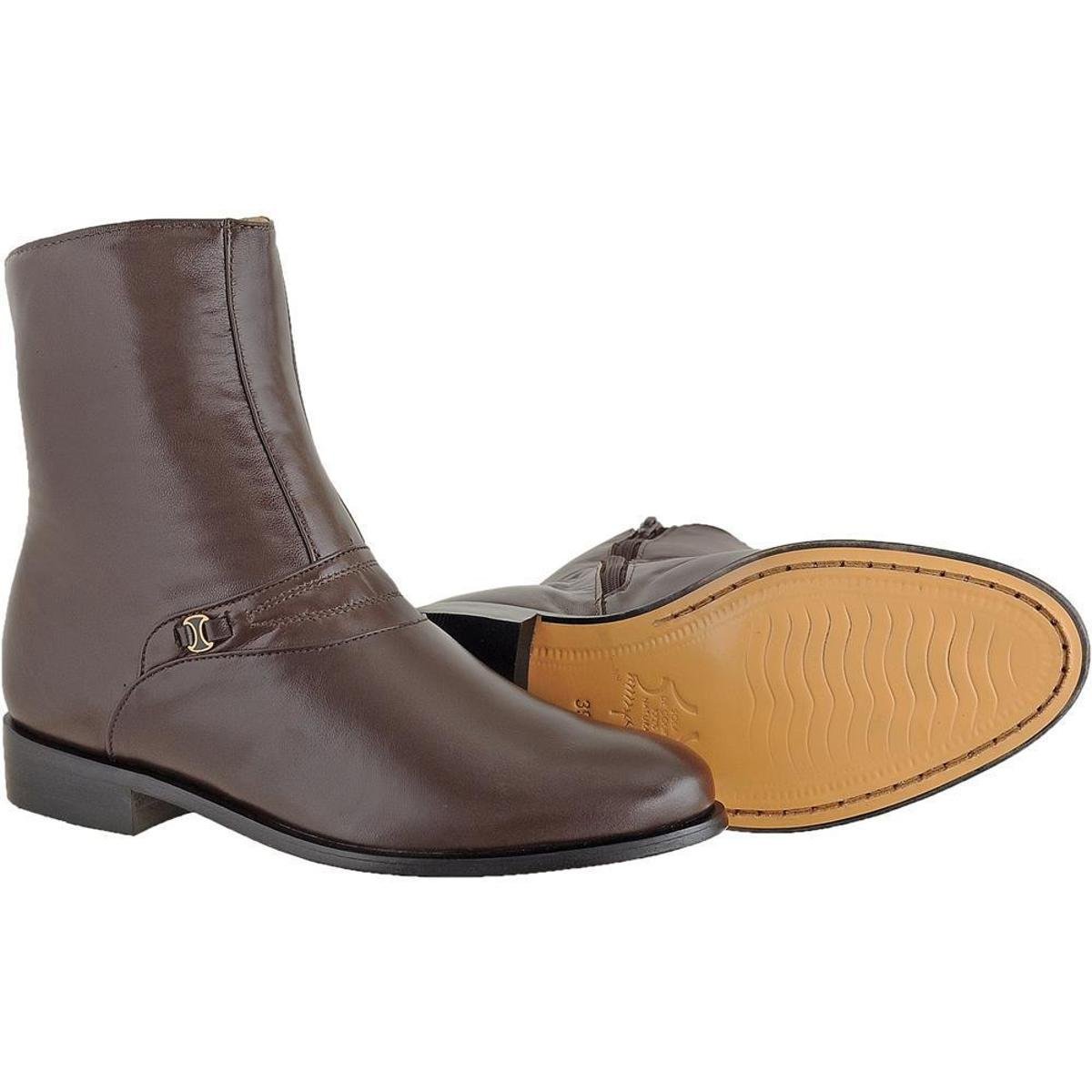 bota de montaria masculina