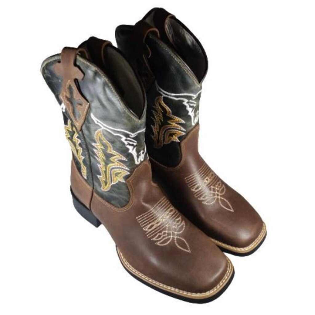 Bota Nashville Couro Crazy Country