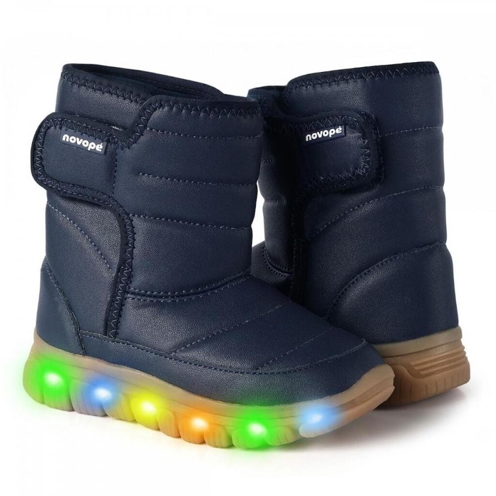 Bota Novopé 990010291270 Led Forrado Lã Pelinho Infantil