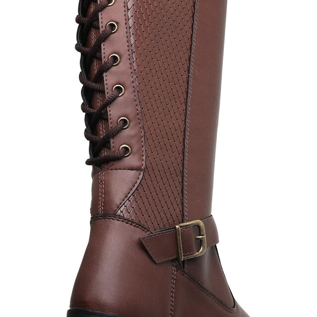 Bota Over Feminina Cano Longo Montaria Com Cadarco 11653