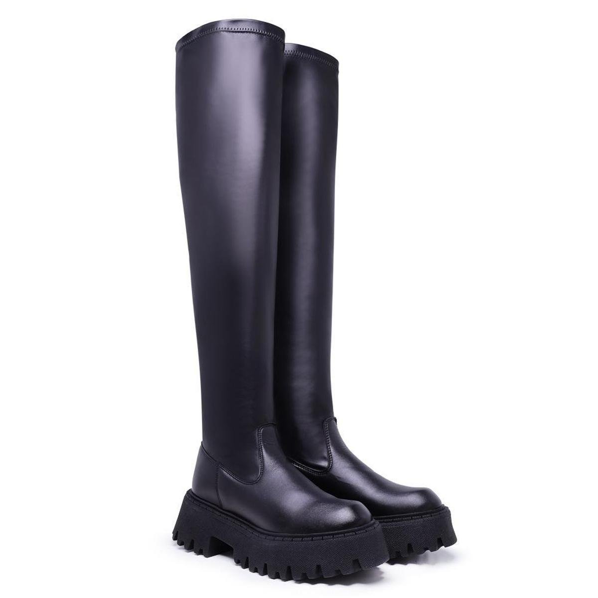 Bota Usaflex Zattini Bota Over Bota Cano Alto Zattini Bota