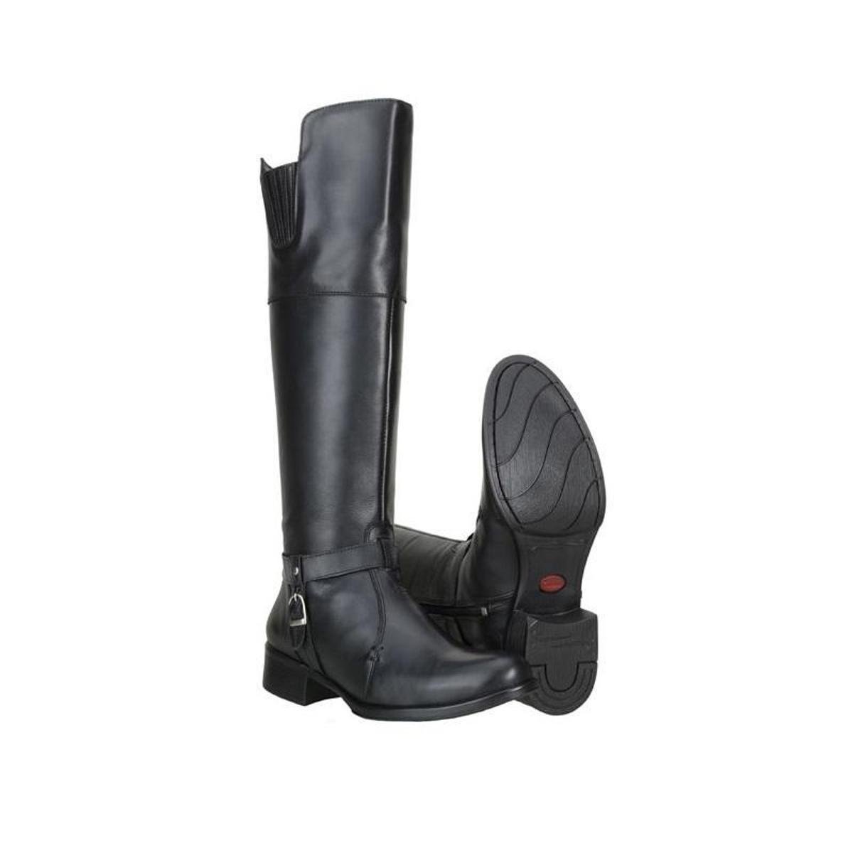 Bota Over The Knee Capelli Couro Feminina Cano Alto Casual Menor preço em Bota Over The Knee Capelli Couro Feminina Cano Alto Casual