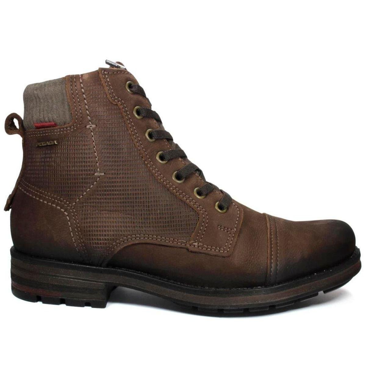 Bota Pegada Rustic Veludo em Couro Masculina 181311-05 Zattini