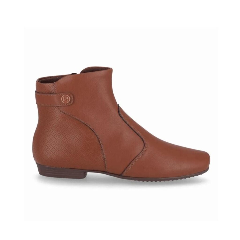Bota Piccadilly Raquel Feminina Caramelo