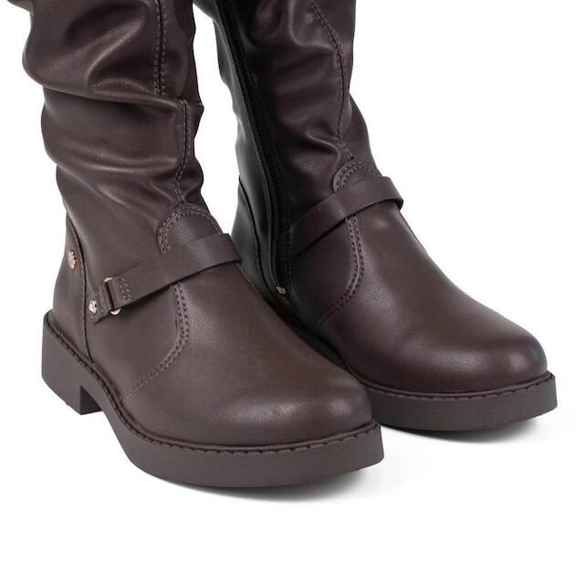 Bota Pink Cats Infantil de Cano Longo V6362