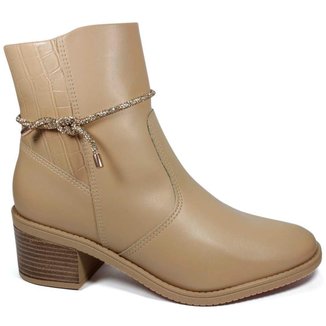 Bota Ramarim Napa Caqui Feminina 24-59102