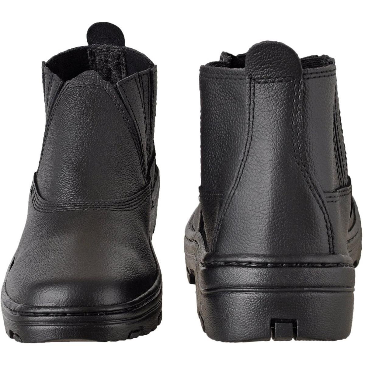 Bota RGN de Segurança com C.A em Couro e Bico de Aço Masculina - Preto |  Zattini