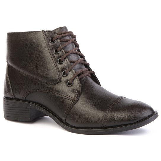 Bota Salazari Cano Baixo - Café