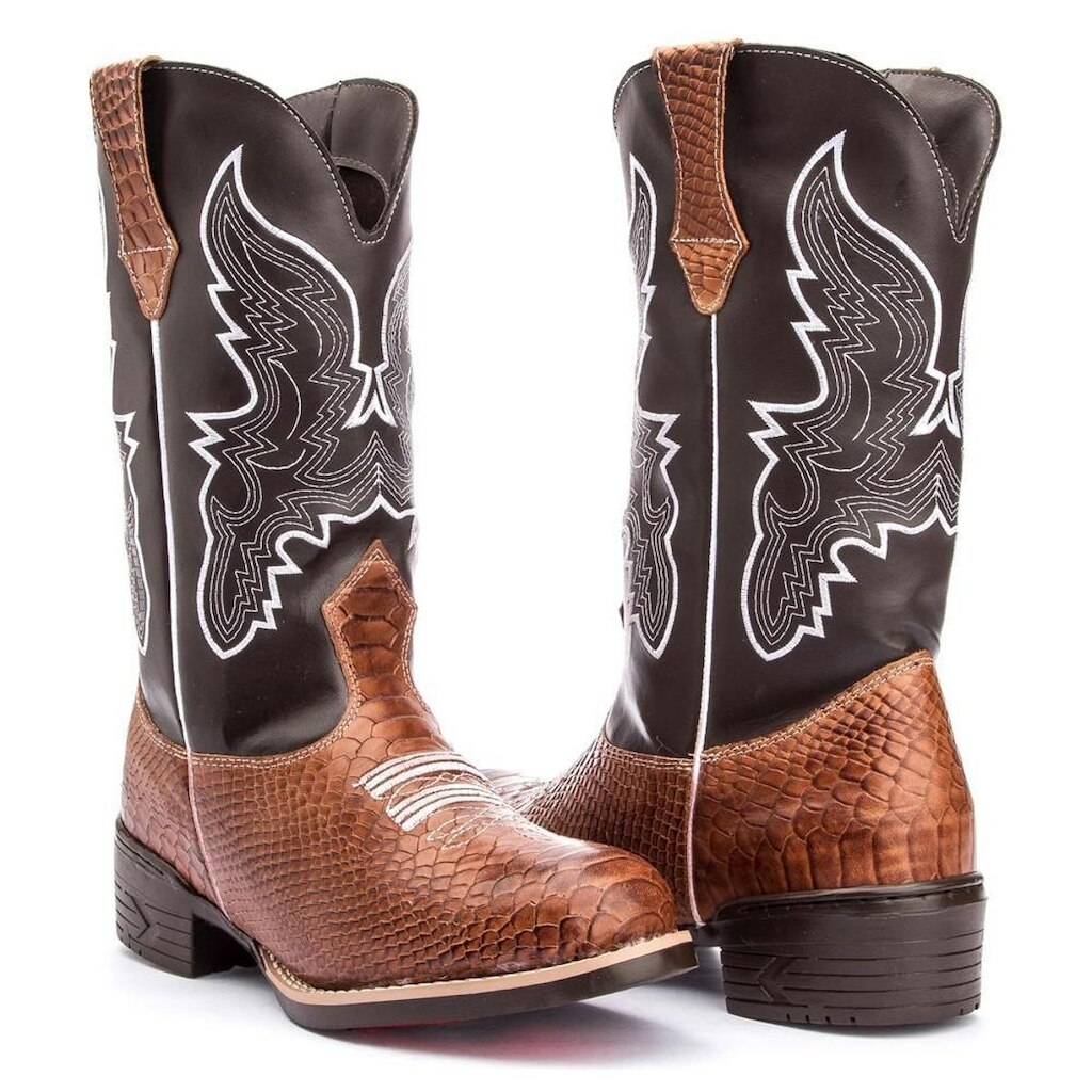 Bota Texana Anaconda Masculina Kapell Passeio Trabalho