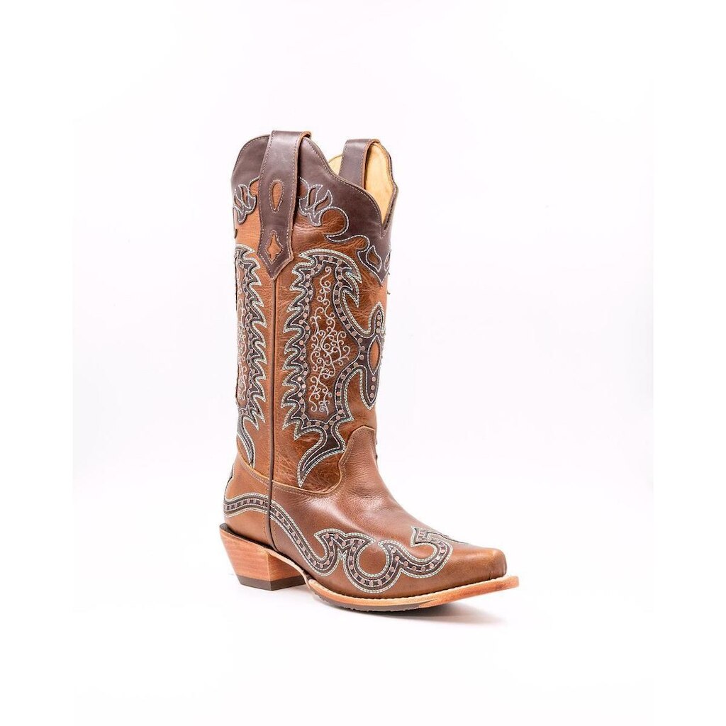 Bota Texana Feminina Goyazes Atlanta Café 236803-CC