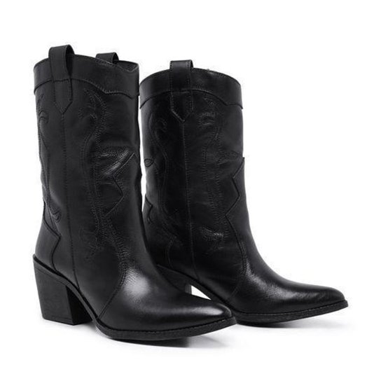 Bota Texana G Stock Cano Médio Country Feminina