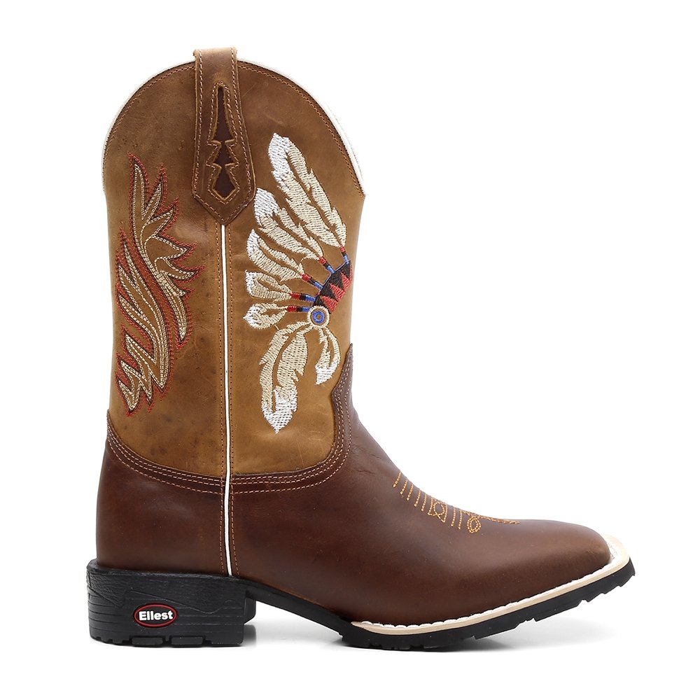 bota texana indio