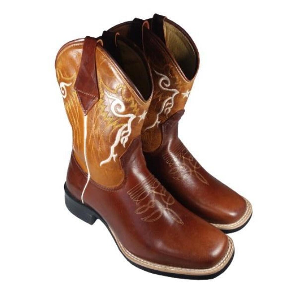 Bota Texana LF Horse Fossil Couro Country