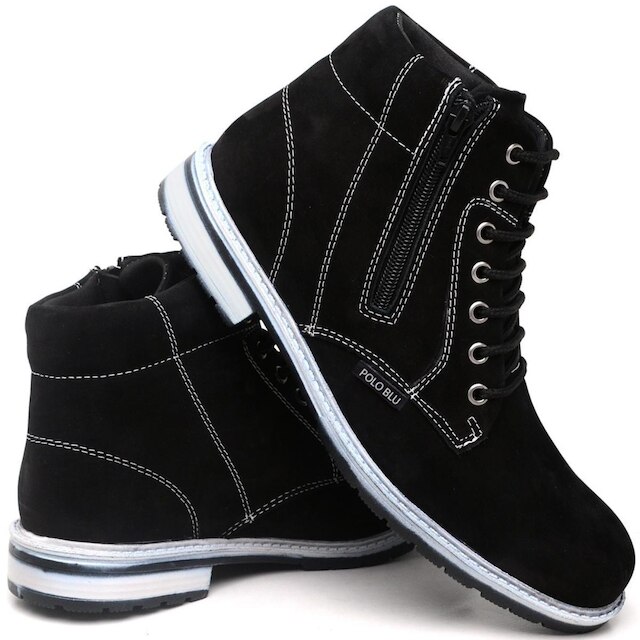 Bota Texana Masculina Cano Medio