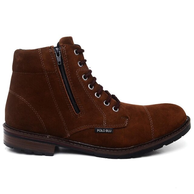 Bota Texana Masculina Cano Medio