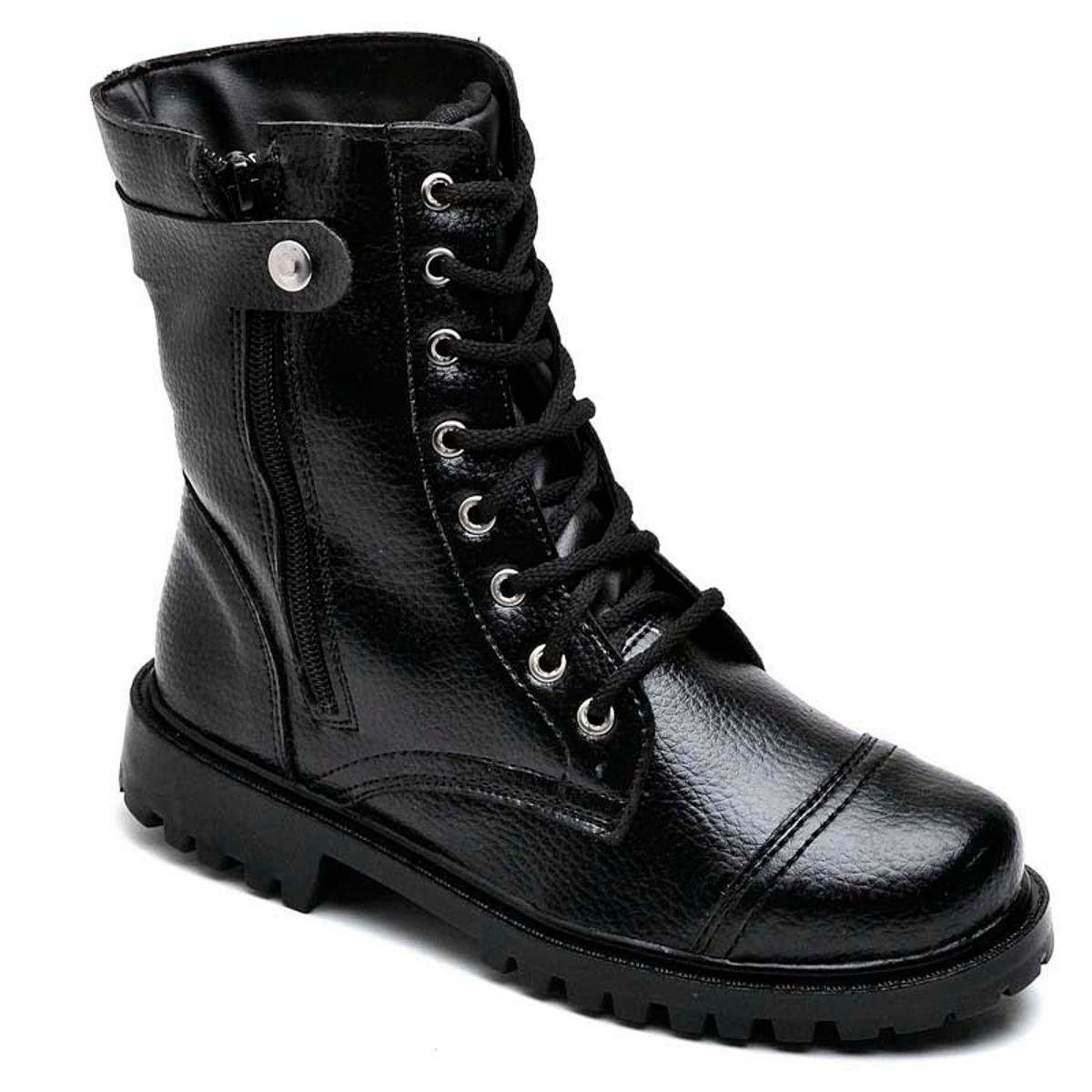 Bota Top Franca Shoes Segurança Masculino - Preto Menor preço em Bota Top Franca Shoes Segurança Masculino - Preto