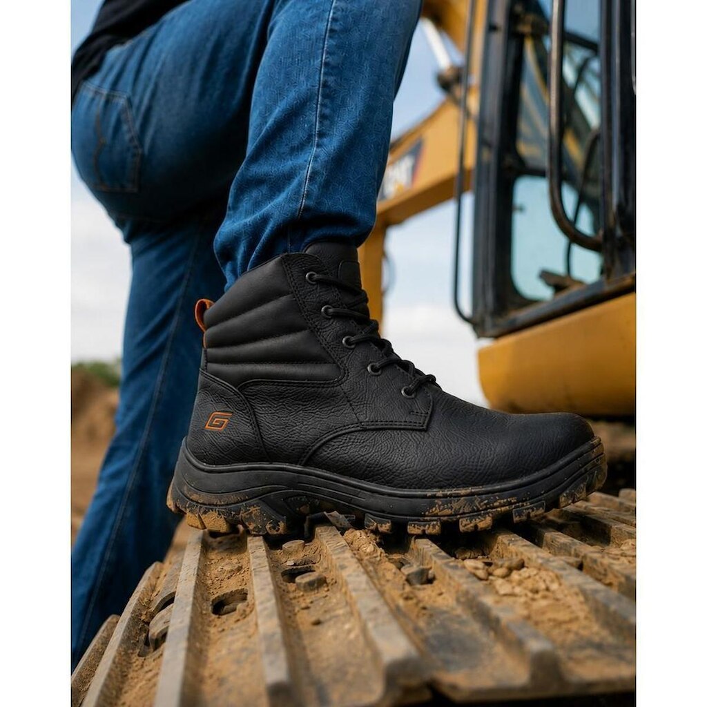 Bota Tork Masculina Couro Adventure Robustez Conforto