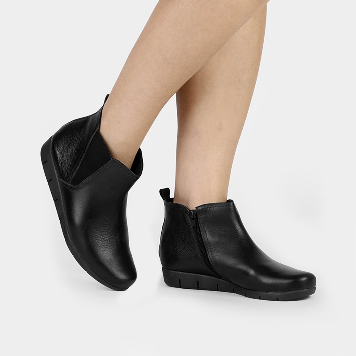 Bota Feminina Usaflex Anabela Z5705/50 - Cacau (Soft Slim/Galapagos) -  Calçados Online Sandálias, Sapatos e Botas Femininas | Katy.com.br