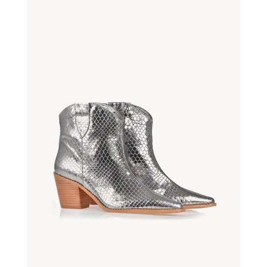 Bota Uza Piton Old Silver Feminino