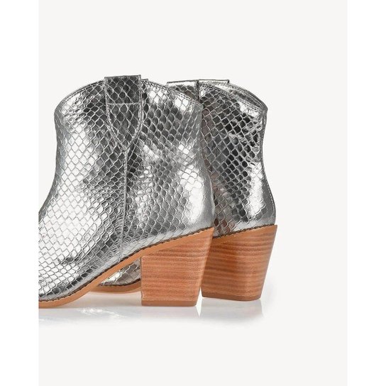 Bota Uza Piton Old Silver Feminino