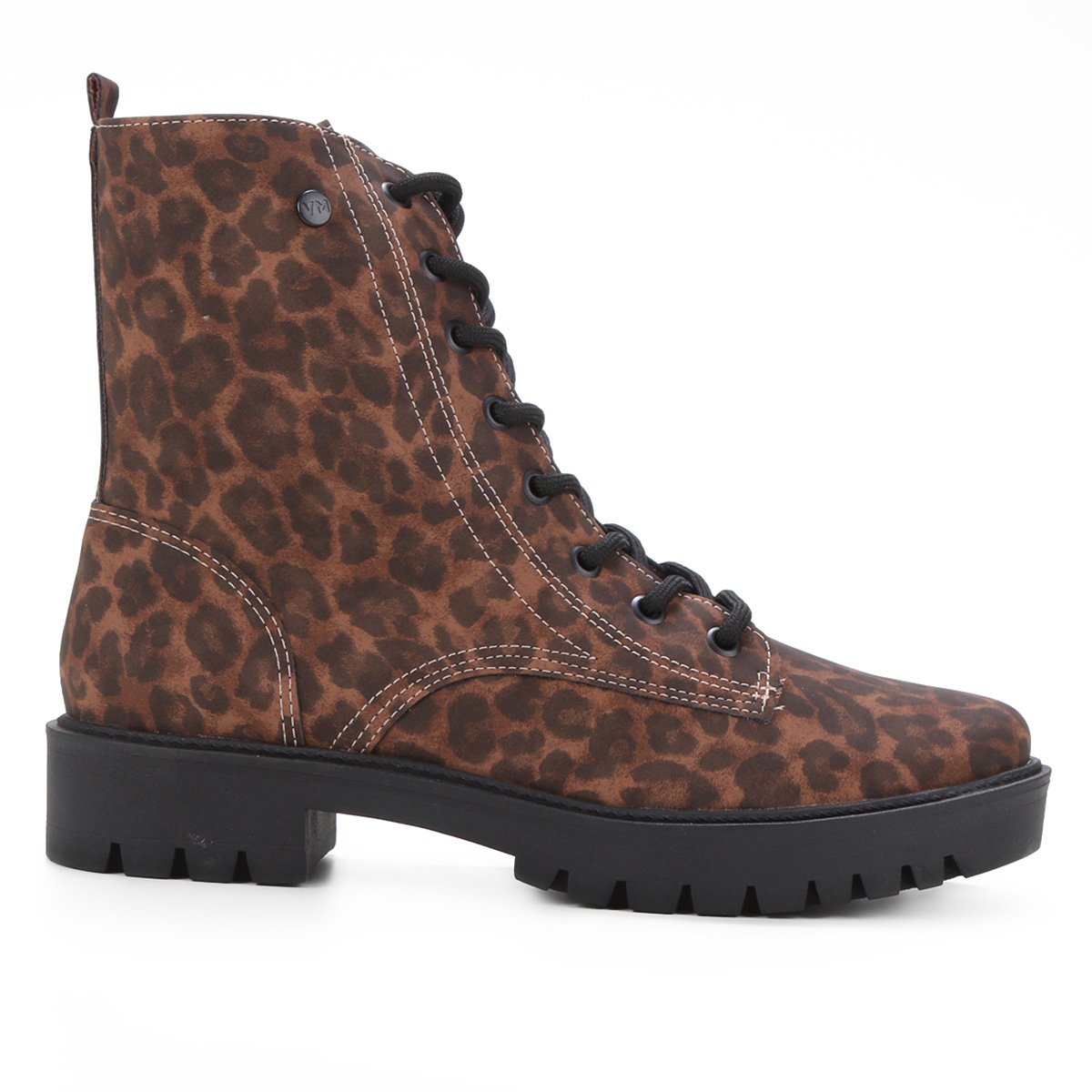 Bota Via Marte Animal Print Onça Feminina - Onça Menor preço em Bota Via Marte Animal Print Onça Feminina - Onça