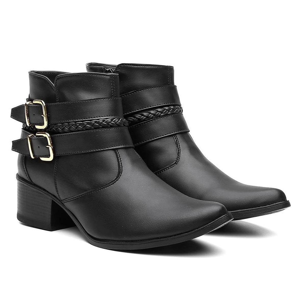 Bota Vicerinne Fivelas Feminina - Preto é ruim? Bota Vicerinne Fivelas Feminina - Preto é boa?