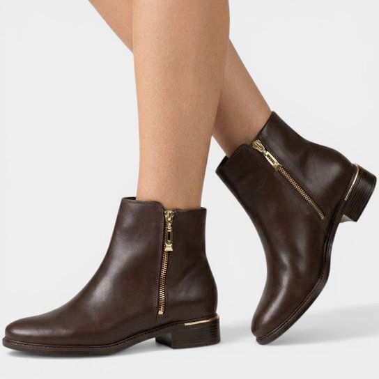 Bota Vizzano Cano Baixo Feminina