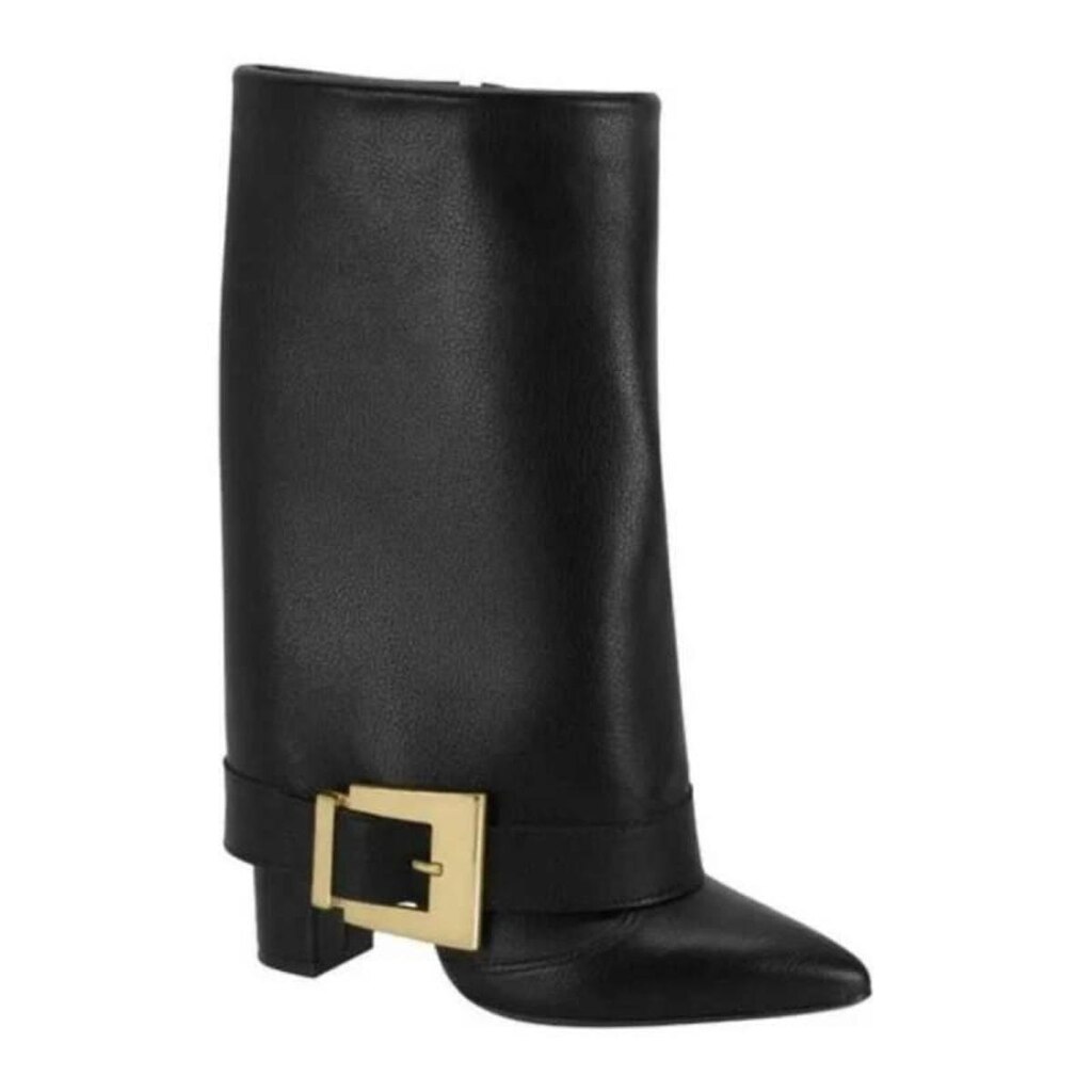 Bota Vizzano Cano Médio - Feminino - Preto