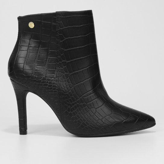 Bota Vizzano Matelassê Cano Curto Feminina