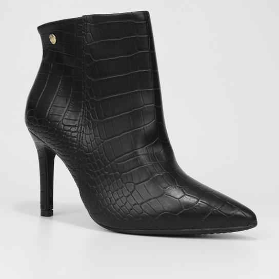 Bota Vizzano Matelassê Cano Curto Feminina