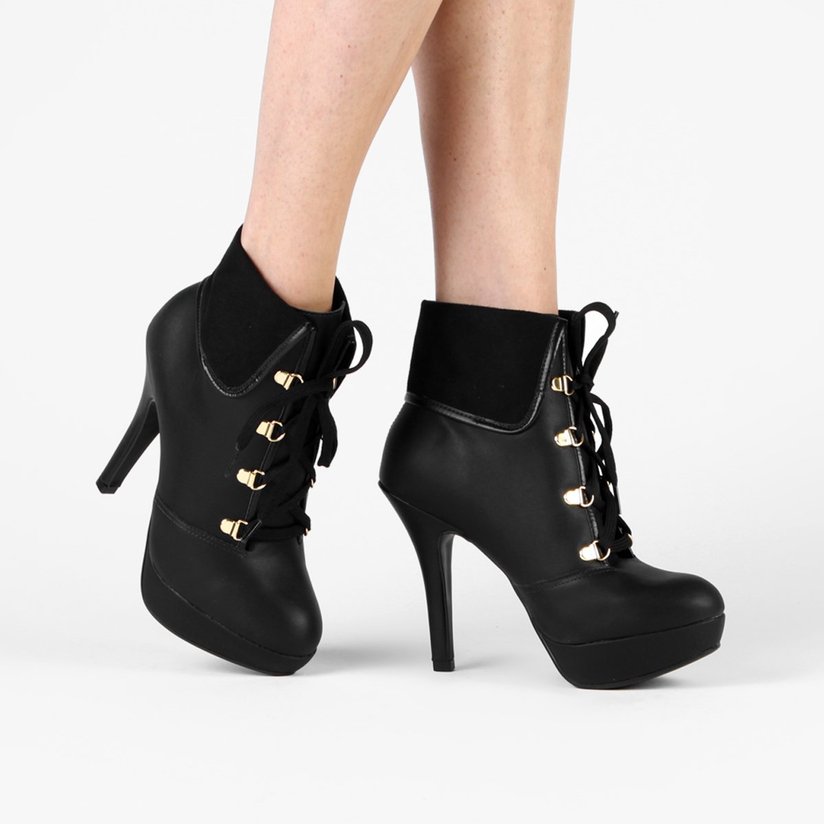 bota cadarço vizzano