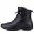 Botas Femininas Em Couro Rodeio Country Cano Medio Bico Fino - Preto