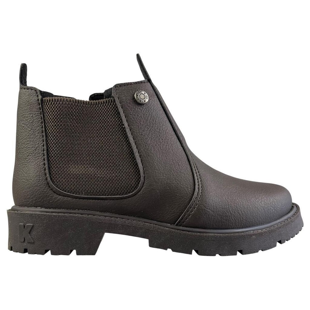 Botina Coturno Infantil Menino Kidy Walk Original Conforto com Zíper Lateral