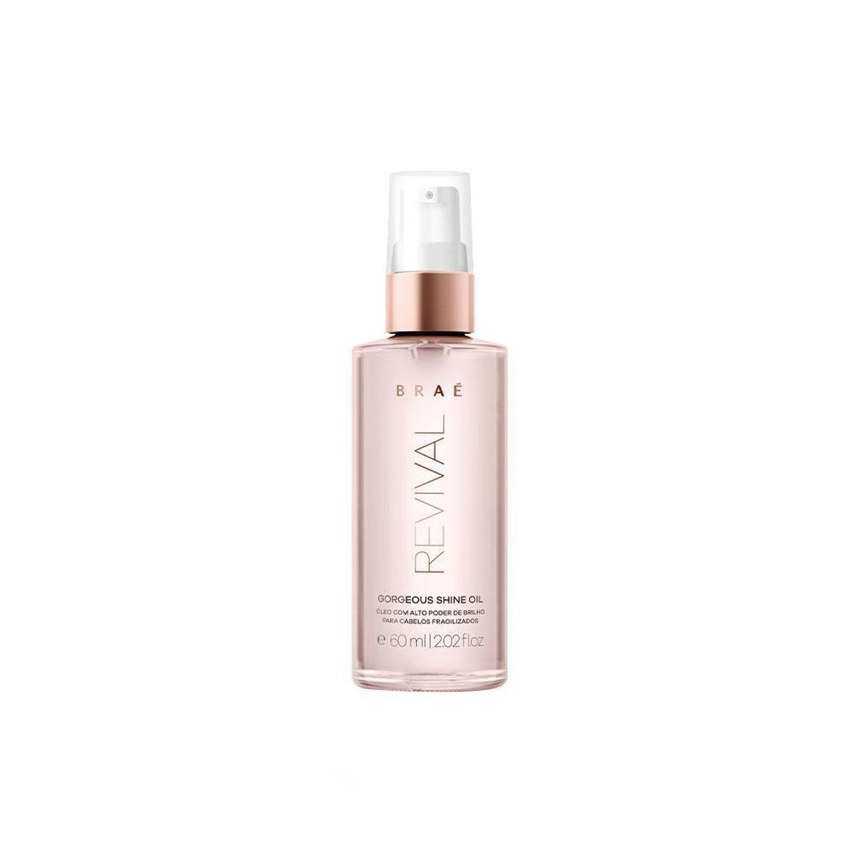 Braé Revival Gorgeous Shine Oil Finalizador 60ml - Incolor Menor preço em Braé Revival Gorgeous Shine Oil Finalizador 60ml - Incolor