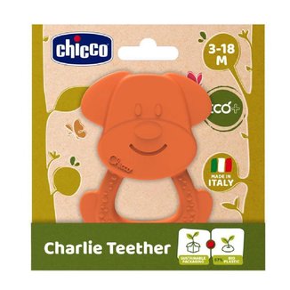 Brinquedo Para Bebes Mordedor Charlie Teether Eco Chicco