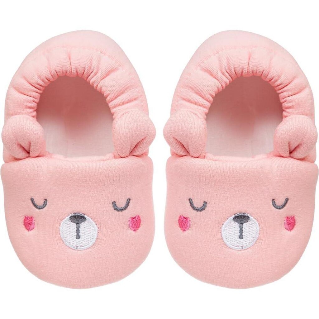 Buba, Pantufa Urso Rosa - 9 A 12 Meses
