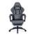 Cadeira Gamer Husky Tempest 700, Até 145kg, Almofadas, Reclinável 150º, PU, Descanso para Pés - Preto