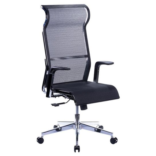 Cadeira Office Husky 500, , Encosto de Cabeça Fixo, Encosto Ajustável com 3 Níveis, Base em Aço